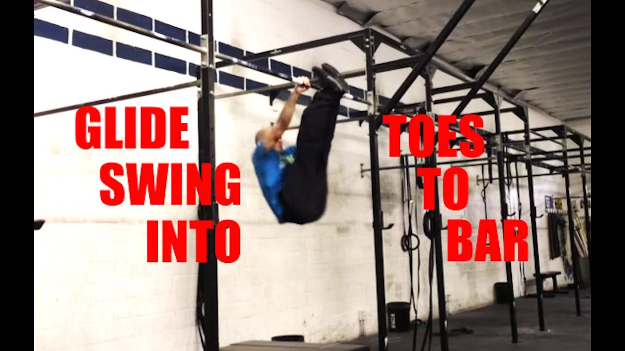 EXTENDED HOLLOW GLIDE SWING INTO TOES TO BAR - Paradiso CrossFit