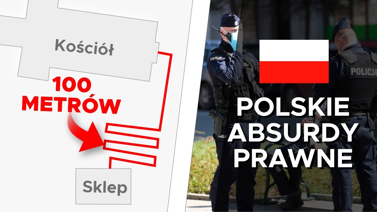 Najbardziej ABSURDALNE przepisy PRAWA W POLSCE