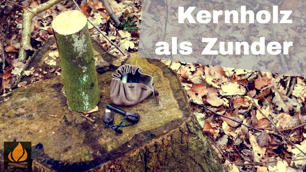 So klappt es bei Nässe — Feuer mit nassem Holz 
