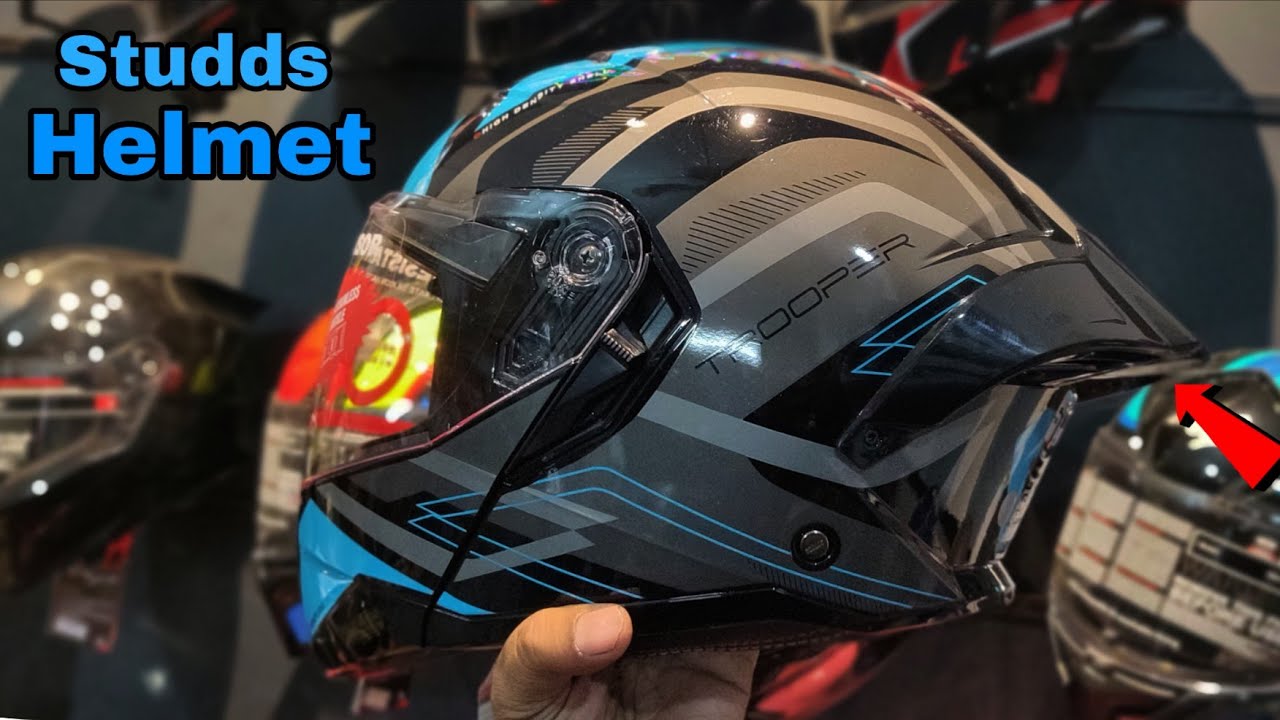 Studds Trooper D3 helmet with Dot certificate| under 2000 |best flip up helmet 