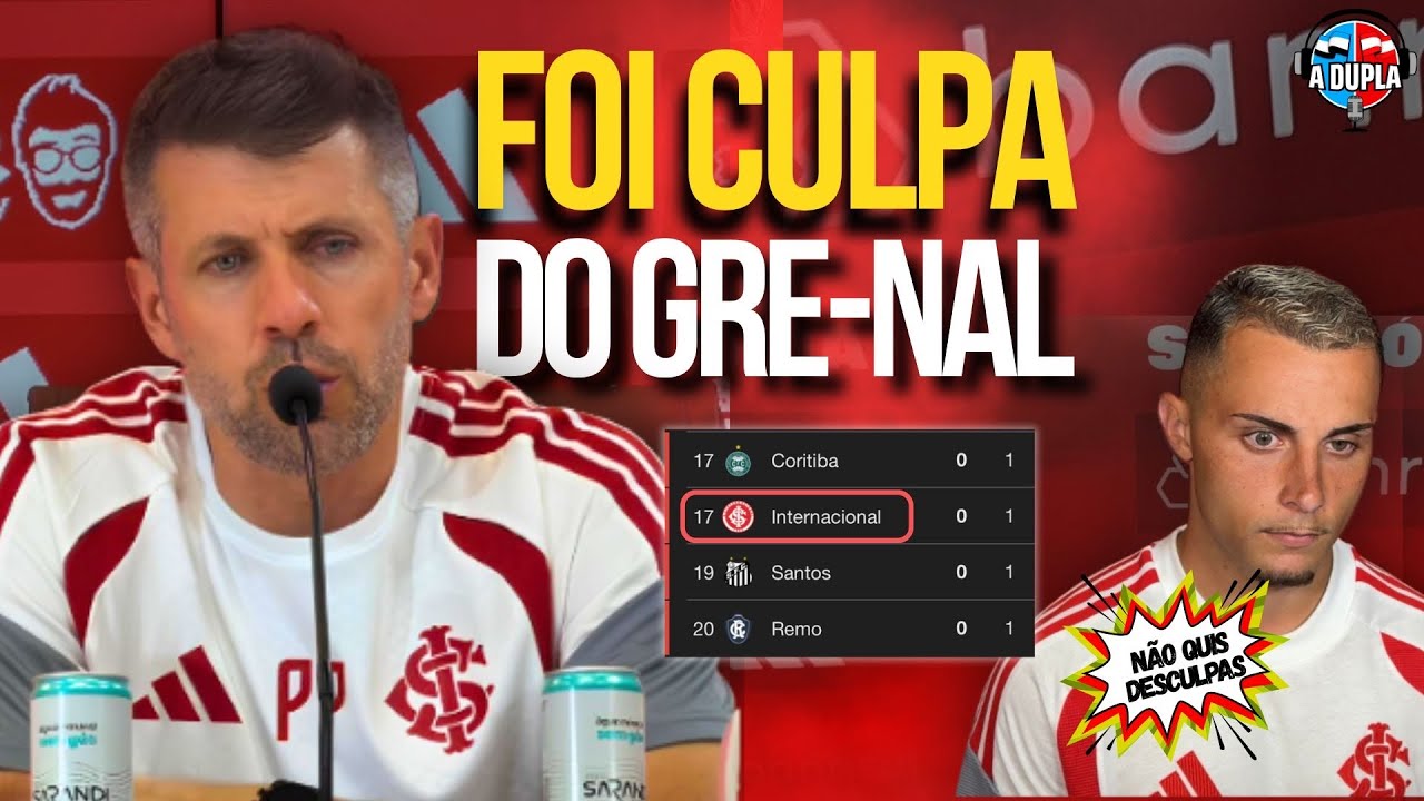 🔴⚪️ Diãrio do Inter KTO: 🔥PEZZOLANO ASSUMIU | ODAIR REVELA | Z4 DE CARA
