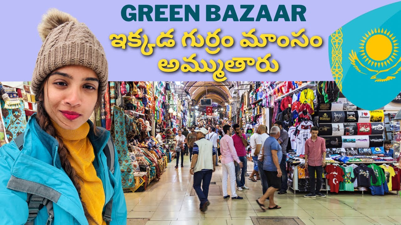 Green bazaar | almaty | Kazakhstan they sell horse meat
