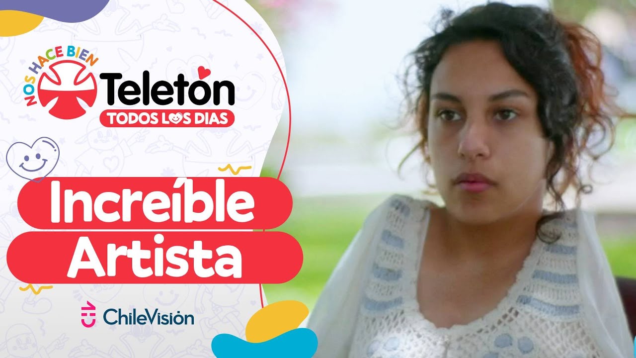 “SI FRACASO ME VUELVO A LEVANTAR”: Catalina una joven artista y estudiante de derecho - Teletón 2023