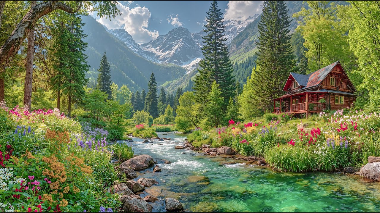 🎶 Прекрасная расслабляющая музыка 🌸🍃 Спокойное пианино и лесные сны 🌳 – Погружение в мирное...