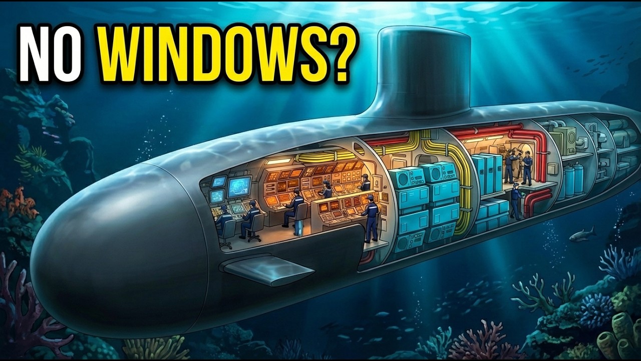 Why Don't Submarines Have Windows?