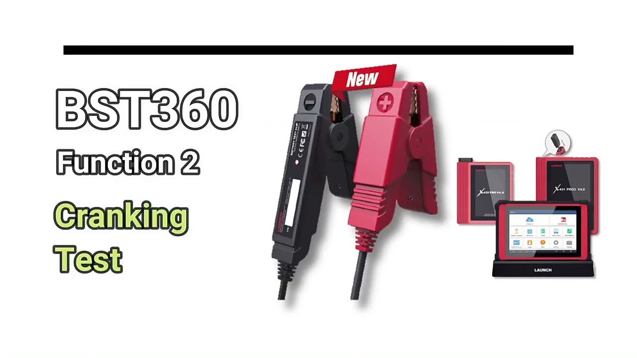 Probador de Baterías Launch BST360