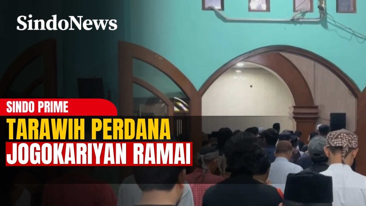 Tarawih Pertama di Masjid Jogokariyan, Jemaah Padati Masjid | Sindo Prime | 17/02