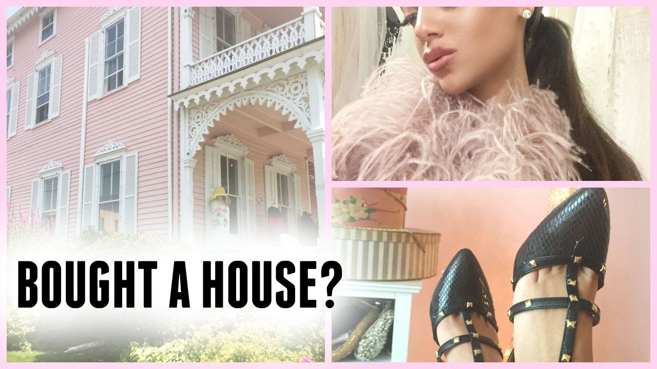 DIY valentino heels, closet tour, & I BOUGHT A HOUSE?