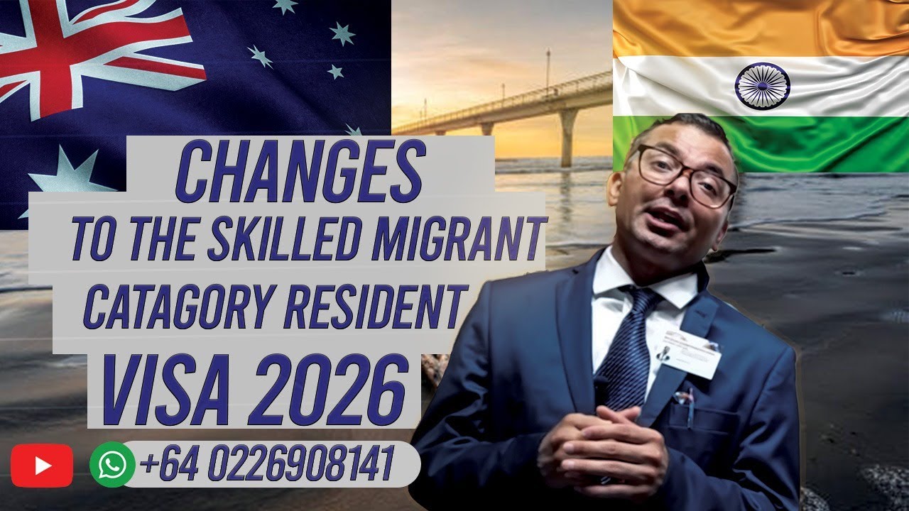 Immigration New Zealand - Changes to the Skilled Migrant  Category Resident Visa 2026.