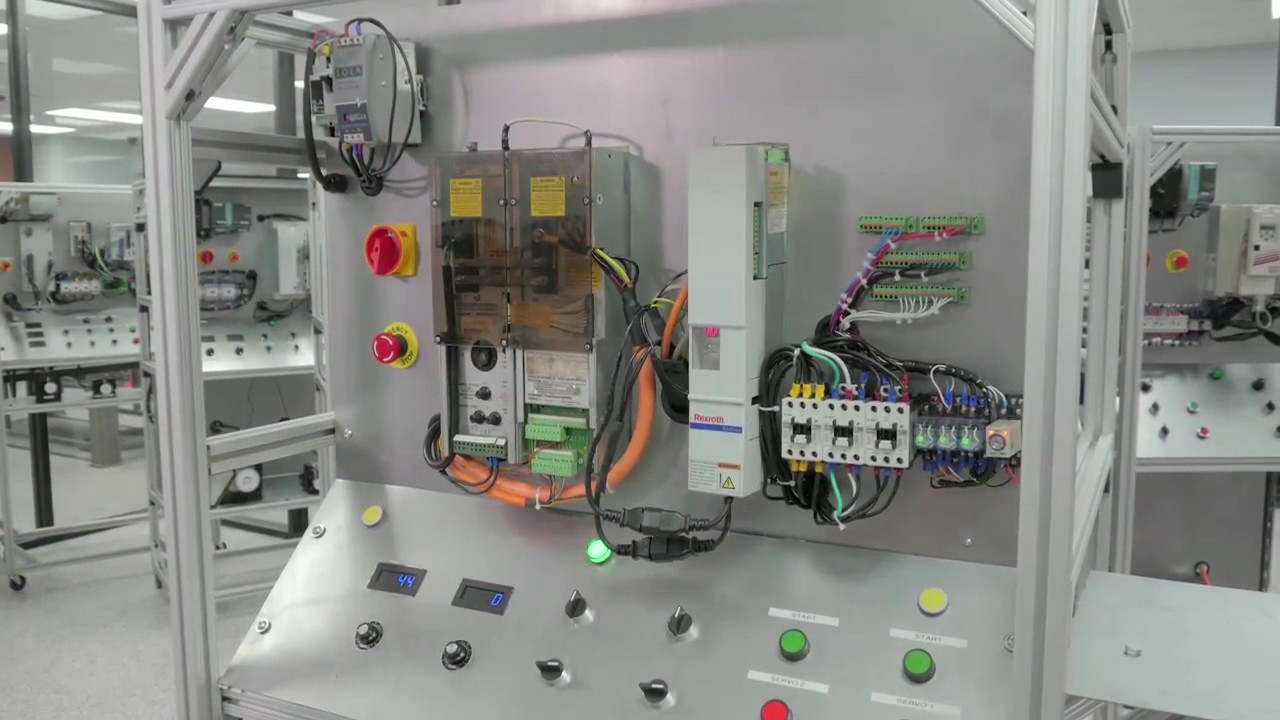 Indramat Rexroth Eco Drive and TVM Series Test Stand