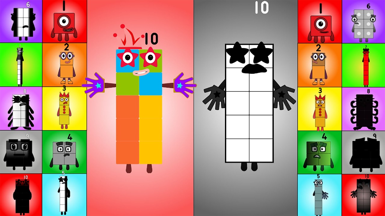 Mashup Uncannyblocks Band Hardly Different vs Uncannyblocks Band But Different@phobiablocksstudio