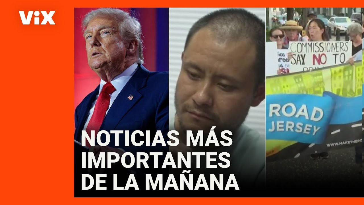 Lo mejor de Noticias Univision de la mañana | viernes 25 de julio de 2025