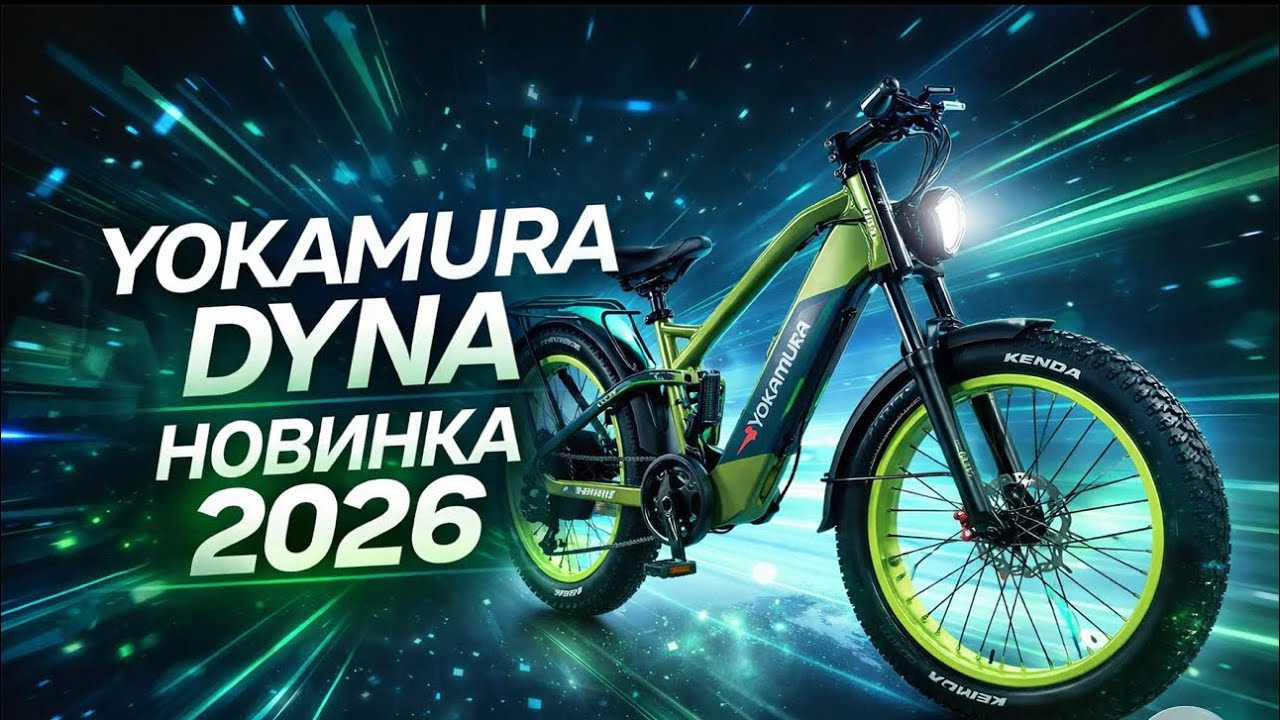 Yokamura Dyna мощный электровелосипед 