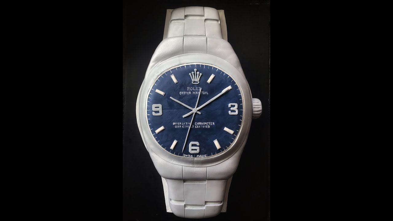Rolex Watch Cake