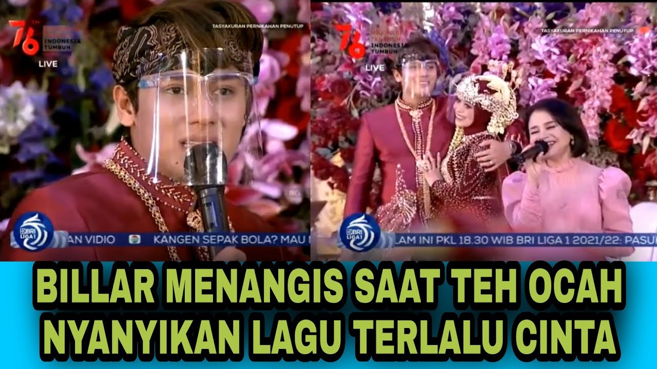 Reaction lesti feat rossa terlalu cinta billar sampe nangis haru