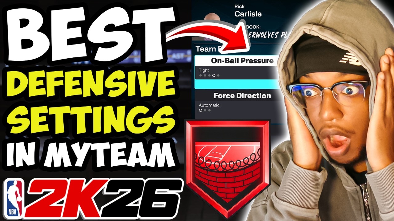 *UPDATED* BEST DEFENSIVE SETTINGS & HOW TO SAVE THEM IN NBA 2K26 MYTEAM