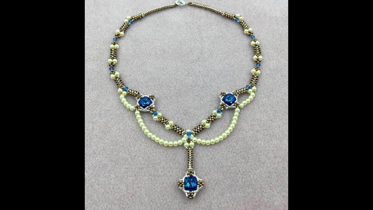Lady Blue Necklace Tutorial