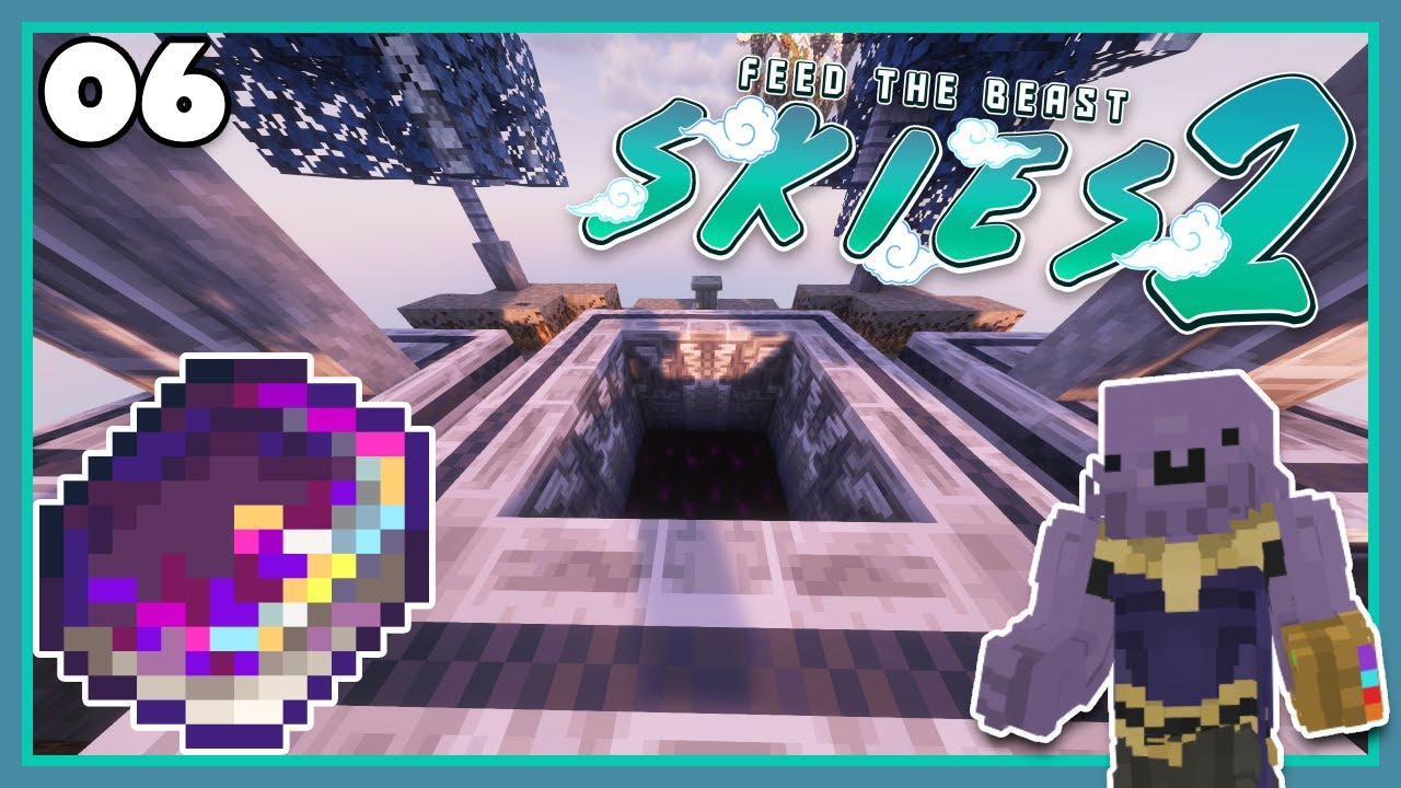 Освоение Малума: порталы Края и оружие духов OP | FTB Skies 2, эпизод 06