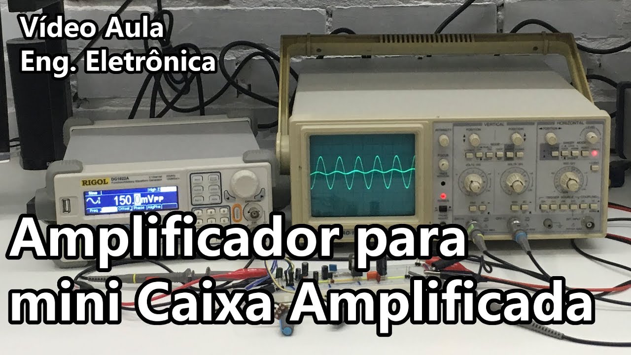 MONTE UM AMPLIFICADOR PARA MINI CAIXA AMPLIFICADA! | Vídeo Aula #259