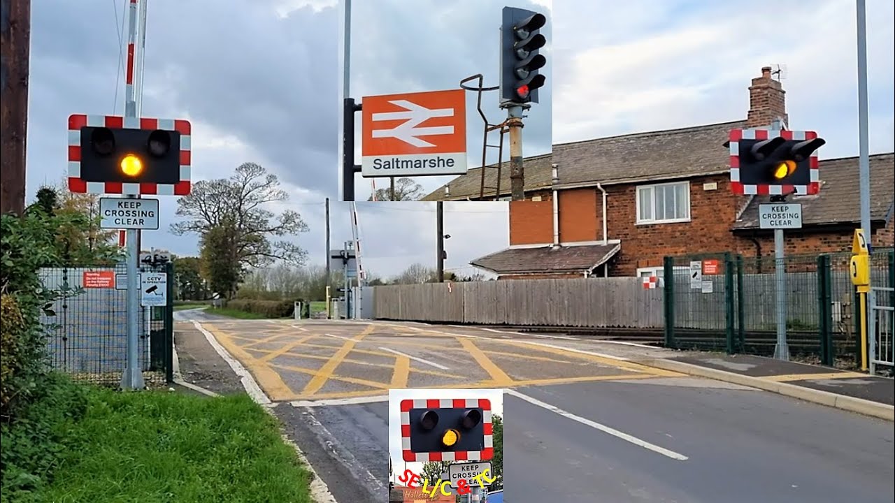 Saltmarshe Level Crossing, East Riding of Yorkshire