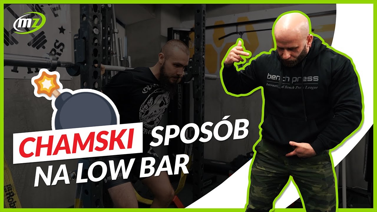 Przysiad LOW BAR BEZ TAJEMNIC! czyli Jak wykonać PRZYSIAD ZE SZTANGĄ