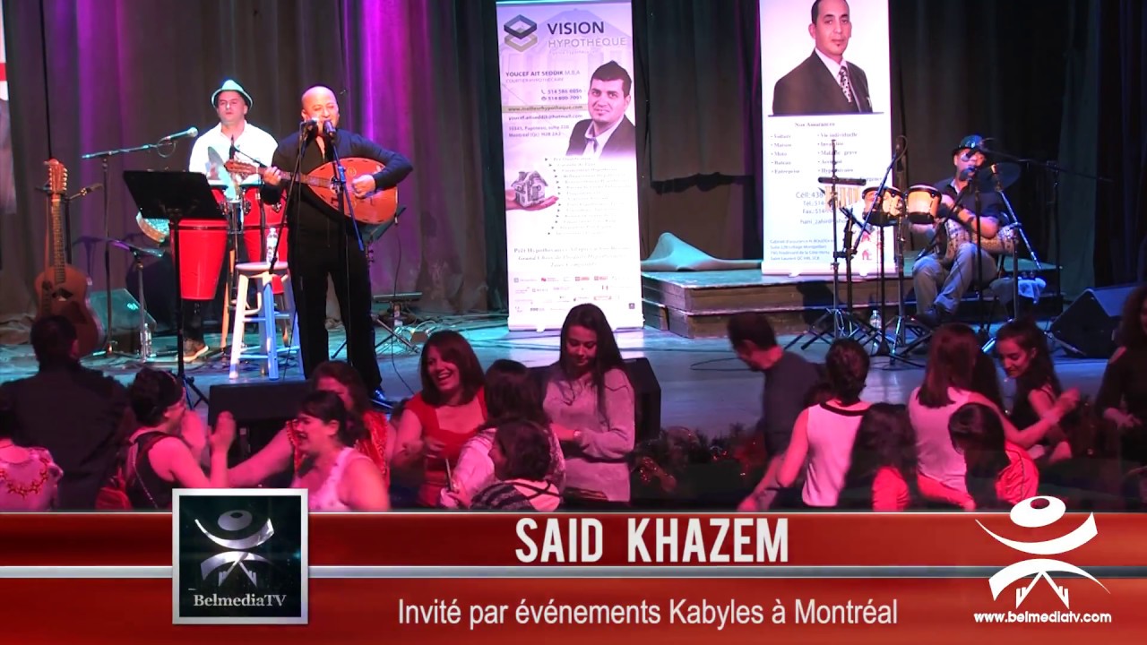Said Khazem à Montréal 2017 / chanson El Qed Oussarou