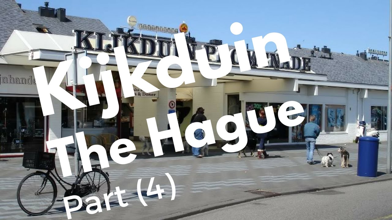 Kijkduin, promenade, The Hague (Den Haag), The Netherlands (4/5) Seaside resort Tour (4K)