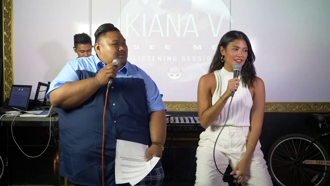 Kiana V. Traklife Radio x myxTV See Me New Album Listening Session