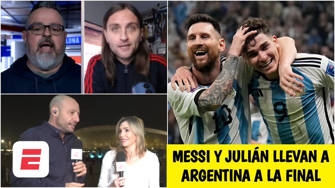 ARGENTINA ganó, gustó y goleó a Croacia. Messi fue la FIGURA y Julián Álvarez, GOLEADOR | Exclusivos