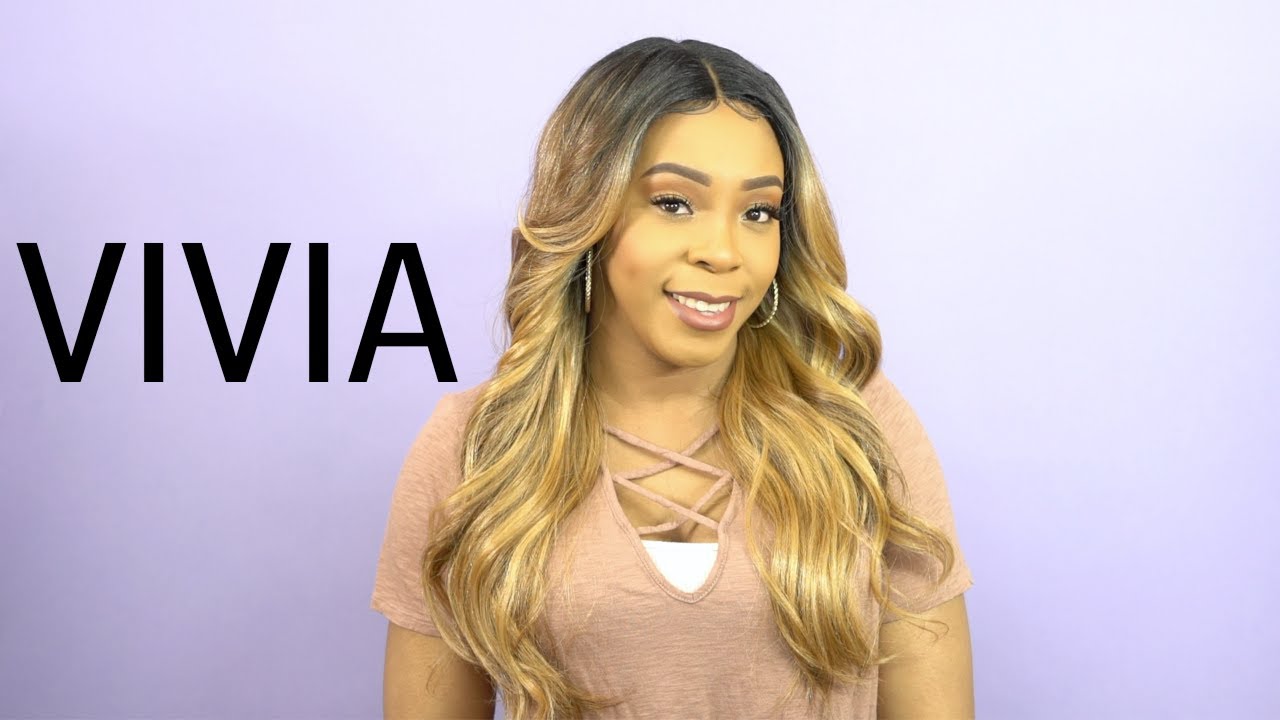 Freetress Equal Synthetic Hair 5 Inch Lace Part Wig - VIVIA --/WIGTYPES.COM