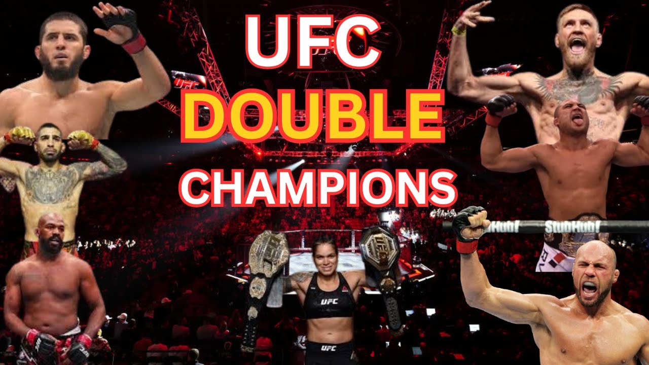 ufc two division champions|the legends who conquered multiple weight classes|ufc|mma