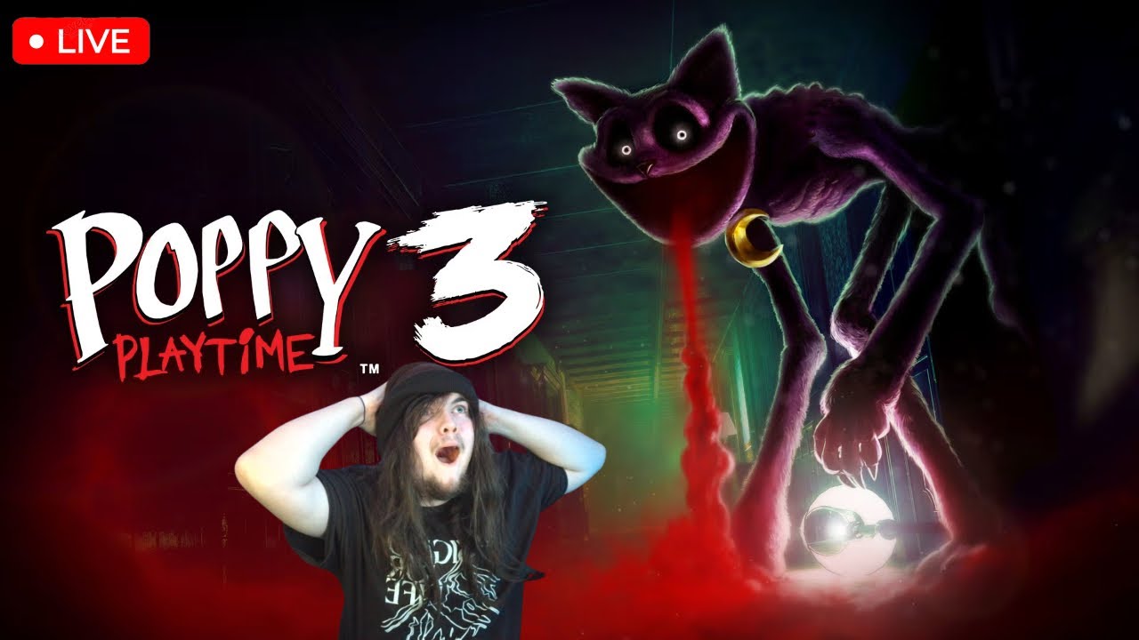Playing Slop Tonight! (Poppy Playtime chapter 3 for the first time)