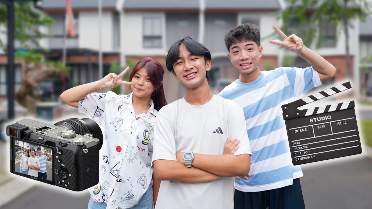 Chiara dan Xavier CnX Main ke Rumah ZIYAN - Shooting Bareng