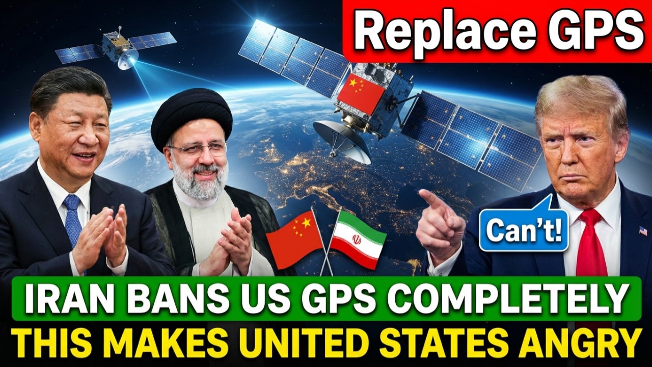 Иран запретил американскую систему GPS: подробности захвата Китаем спутниковой связи.