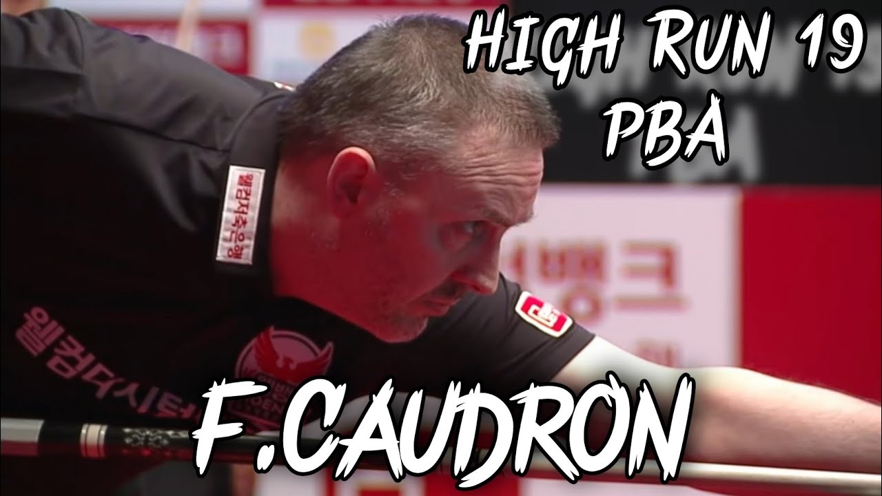 FREDERIC Caudron High Run 19 PBA Championship Round 64