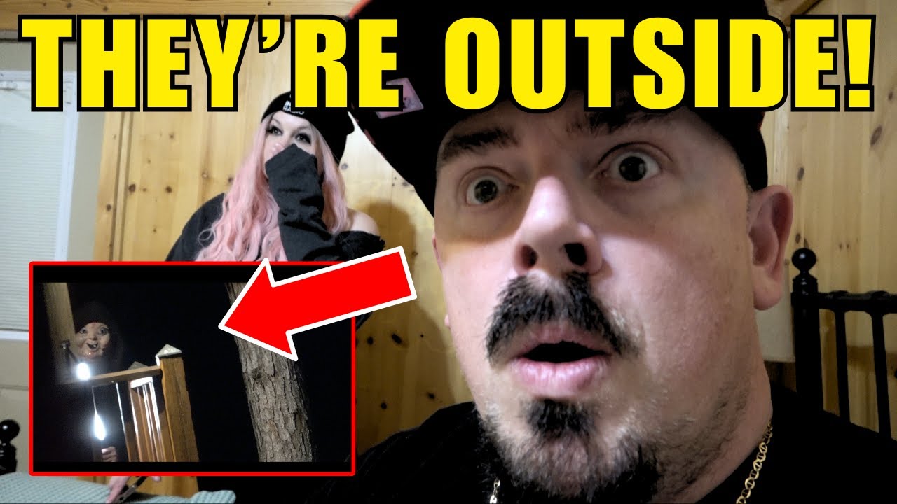 TERRIFYING Night in HAUNTED Cabin in The Woods - GONE WRONG