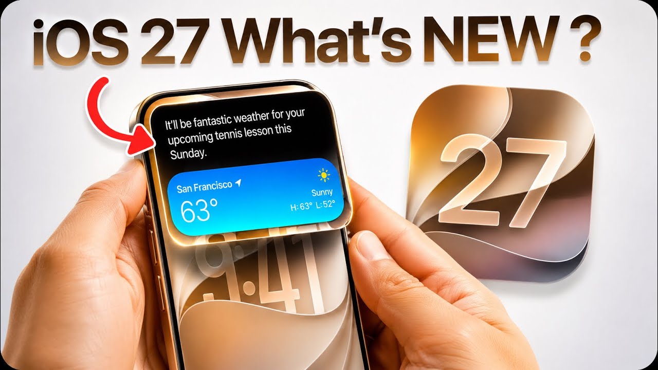 iOS 27 BETA 1 RELEASED - What&rsquo;s New ?