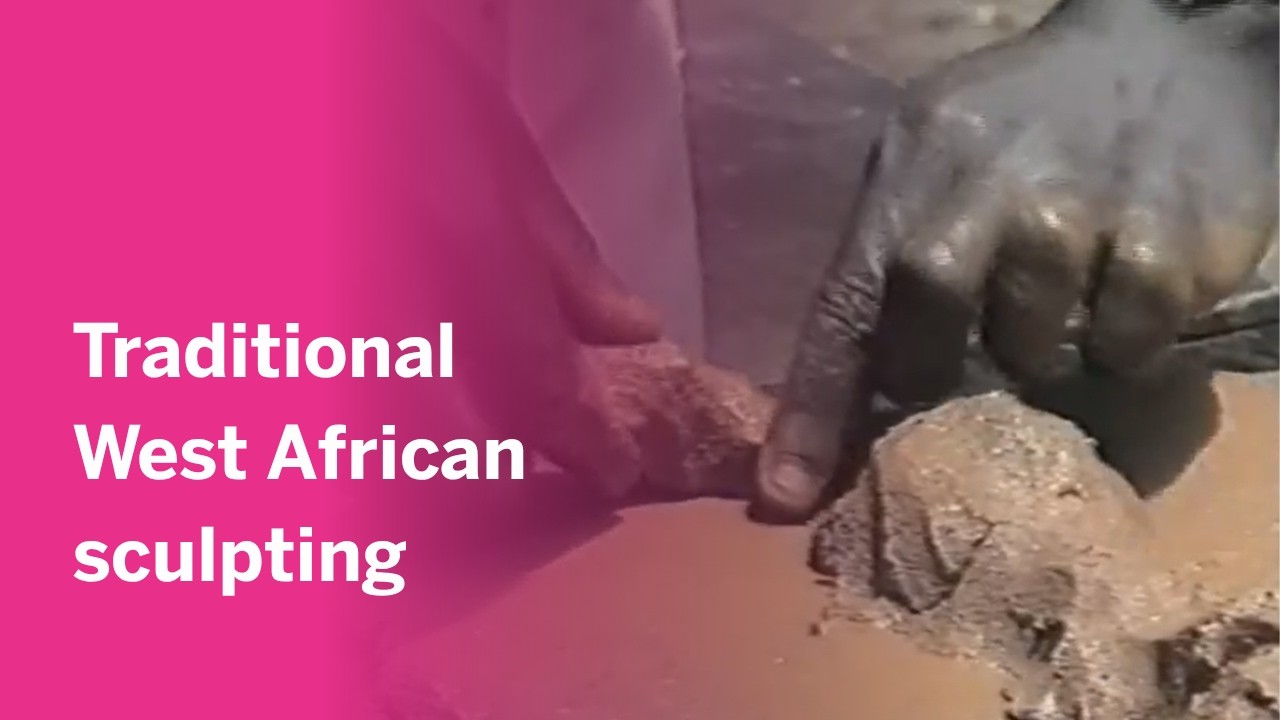 Bronze casting in Benin