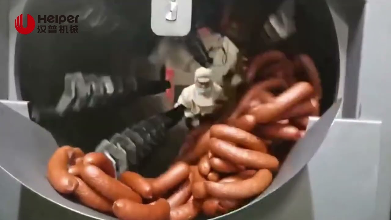 Roller Sausage Cutter.#foodmachine #sausage