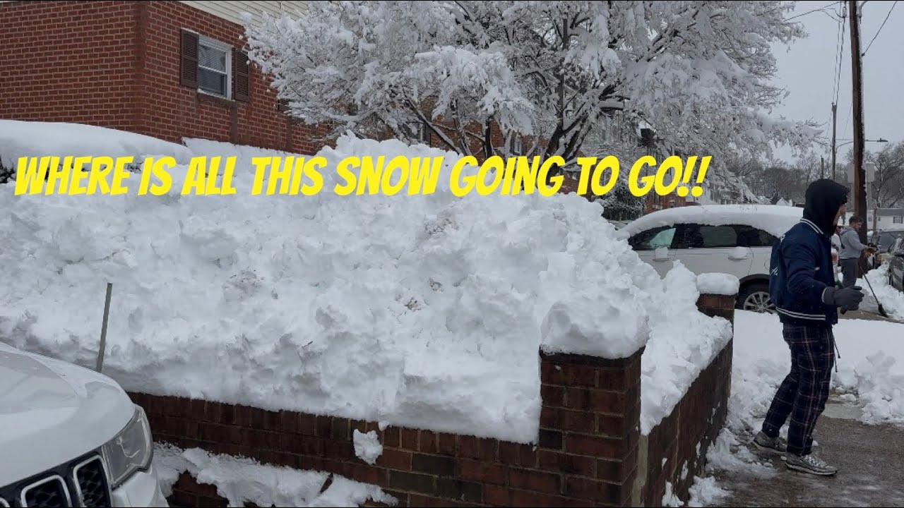 The Biggest Snow Storm this Decade! #snow #weather #winter 