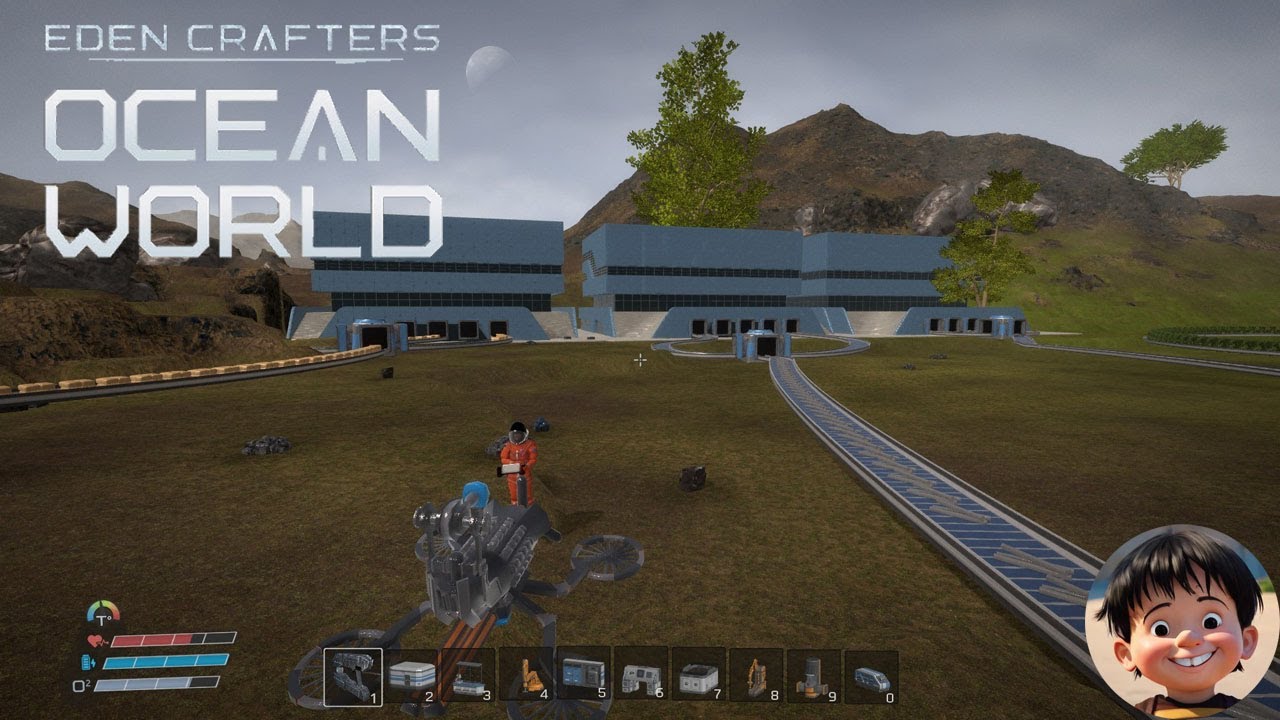 Eden Crafters Ocean World - Zero to Warehouse in under 2 hours