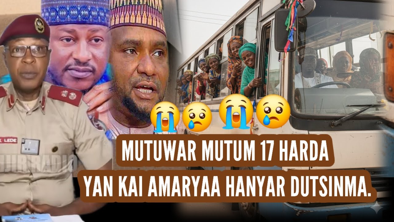 Yanda yan kai amarya 17  suka mutu a katsina a hanyar dutsinma a wani Hatsari, Darasi a mutiwa. 