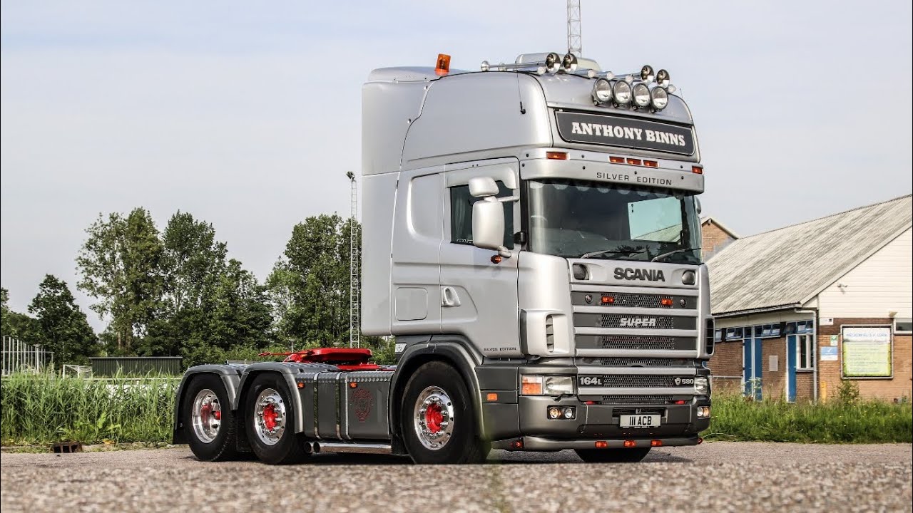 800+HP SCANIA 164 580 V8 ANTHONY BINNS // LOUD BIG GREEK TURBO SOUNDS [ONBOARD]