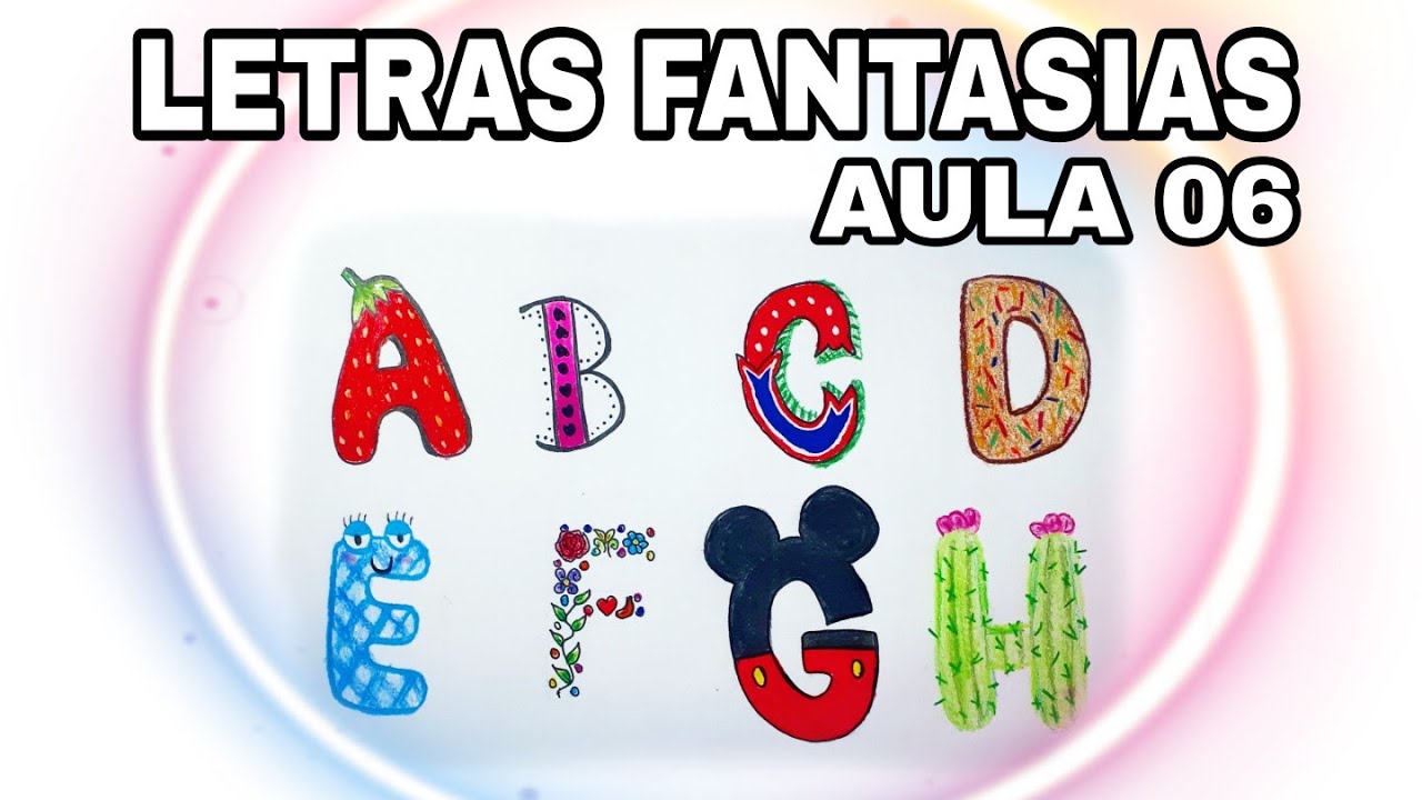 Letras fantasias | Aula 6 Curso de Lettering da Dai