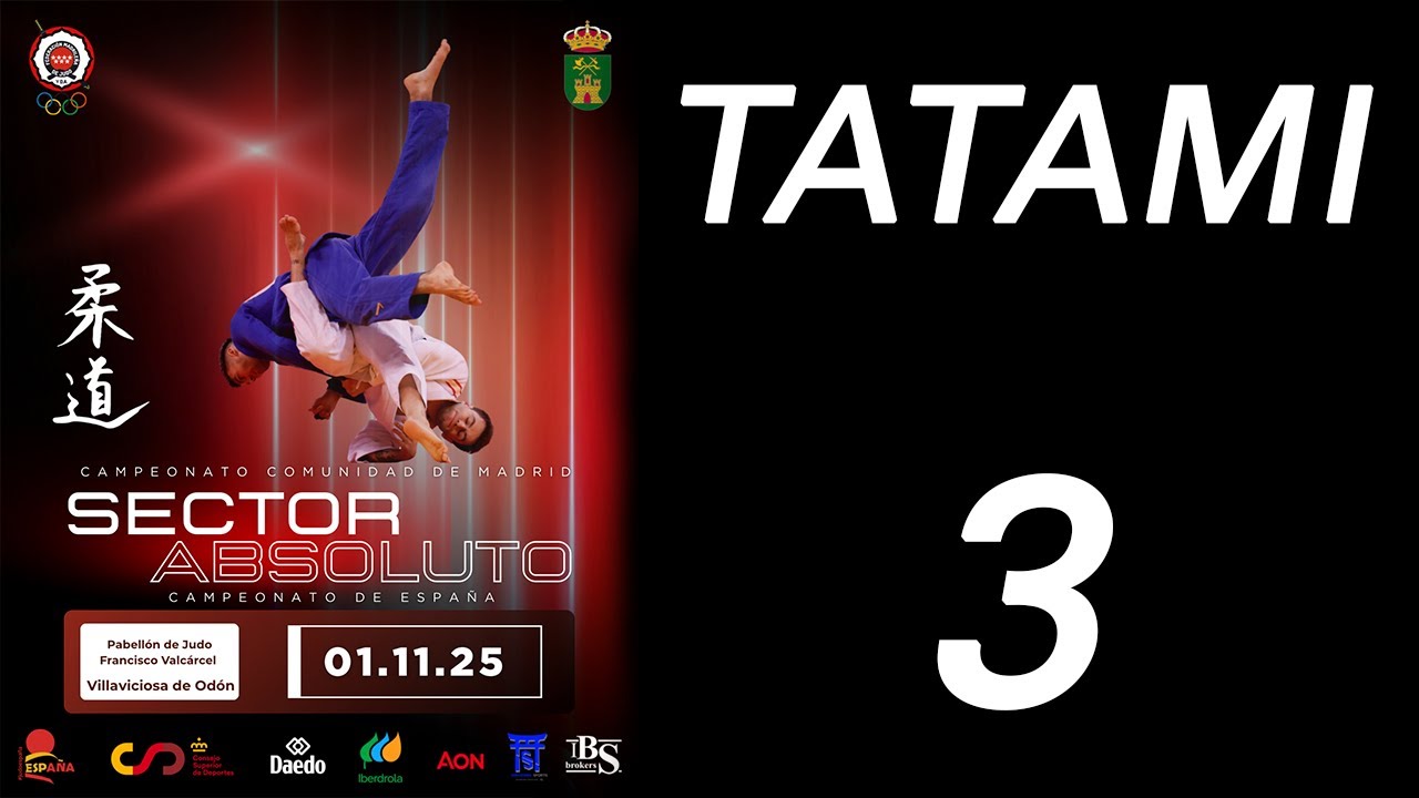 Campeonato de Madrid Sector Absoluto de Judo 2025 TAT. 3