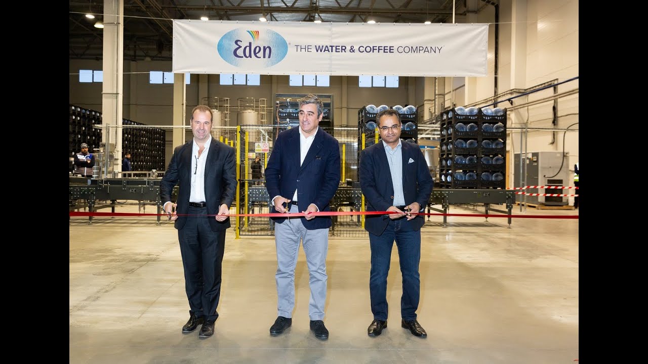 Открытие производства Eden Springs в Петербурге от агентства праздников Event Club