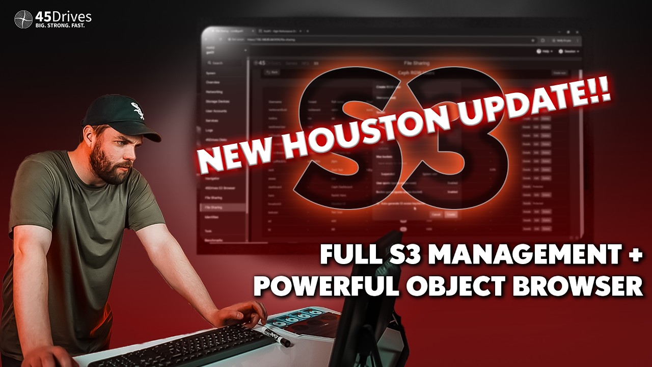 Управление S3 и браузер объектов S3 в пользовательском интерфейсе Houston | Альтернатива MinIO?