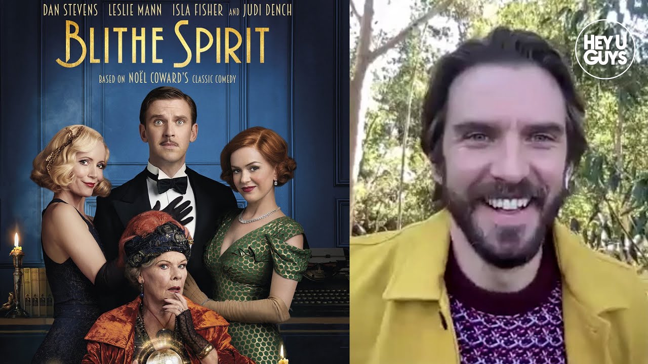 Dan Stevens on Blithe Spirit, Noel Coward & the majesty of Judi Dench