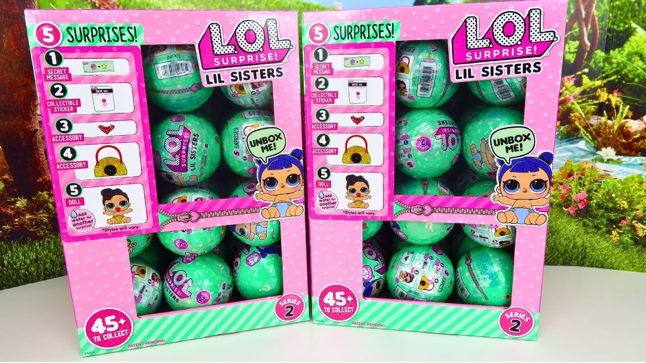 Unboxing LOL Surprise Lil Sisters Temporada 2 Ola 2 Colección vintage para adultos
