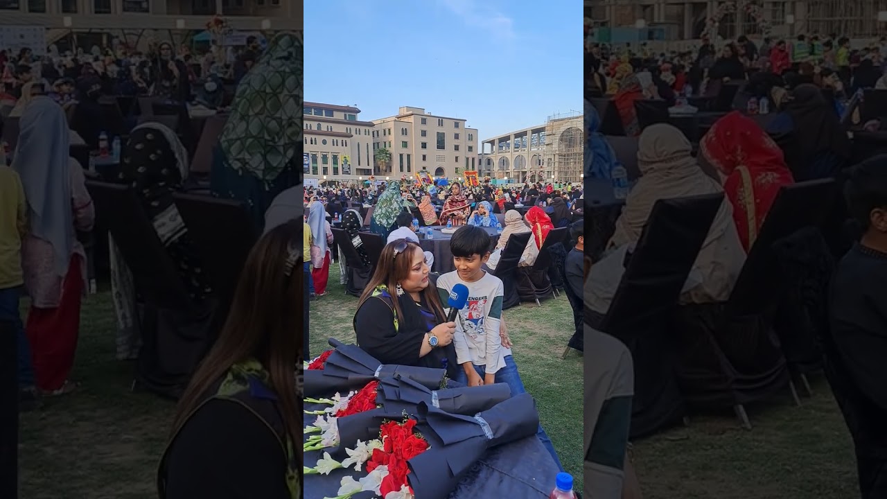 Grand Iftar & Eid Gifts Distributed to Orphans and Elderly at UMT by Alkhidmat Foundation Pakistan